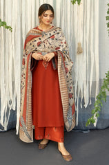 URGE - 3PC LAWN EMBROIDERED FL-S113