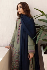 JAZMIN - 3PC DHANAK EMBROIDERED JA-60