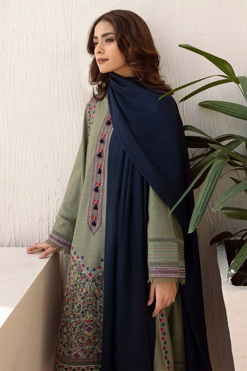 JAZMIN - 3PC DHANAK EMBROIDERED JA-60