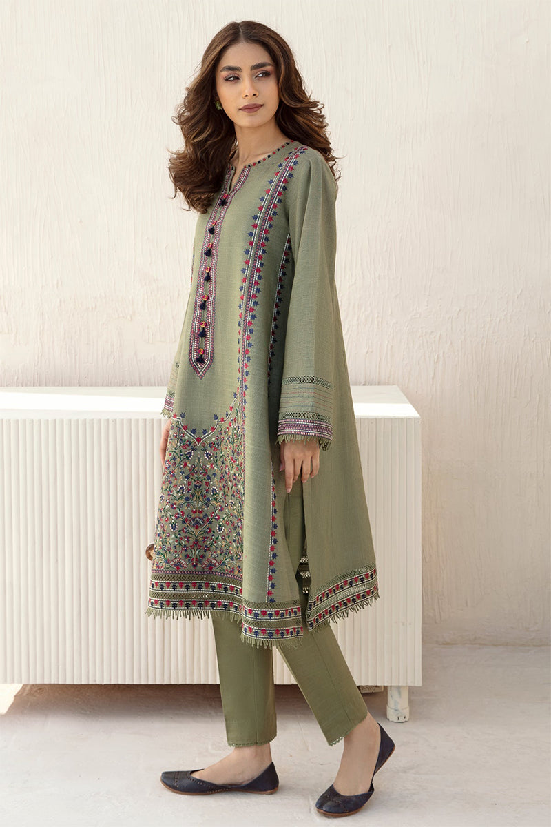 JAZMIN - 3PC DHANAK EMBROIDERED JA-60