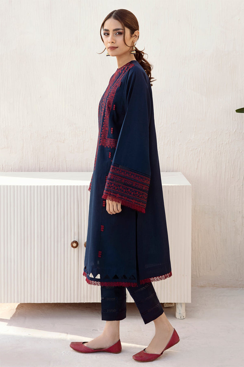 JAZMIN- 3PC DHANAK EMBROIDERED JA-30