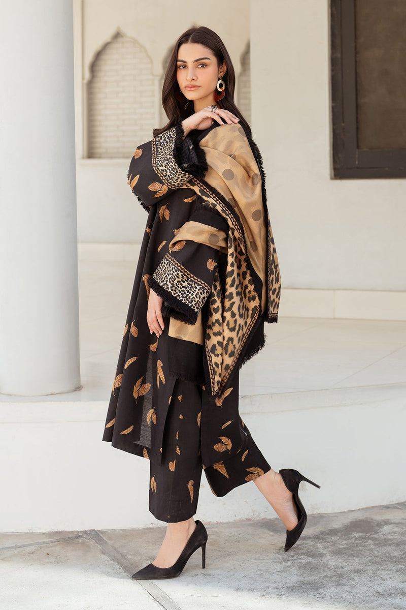 BAROQUE - 3PC KARANDI PRINTED FLKP-13