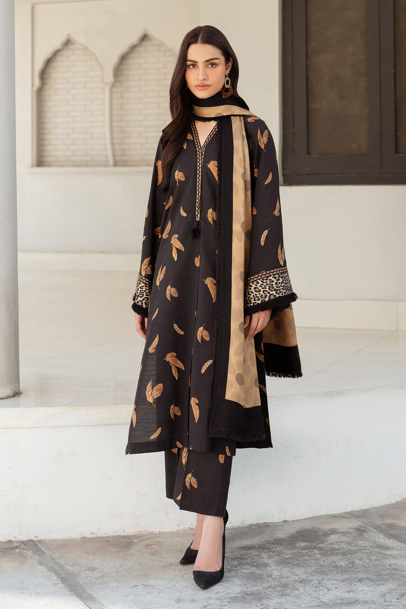 BAROQUE - 3PC KARANDI PRINTED FLKP-13
