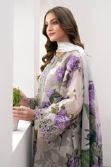 BAROQUE - 3PC KARANDI PRINTED FLKP-09