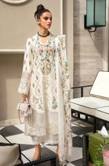CRIMSON - 3PC Cambric Heavy Embroidered FL-06