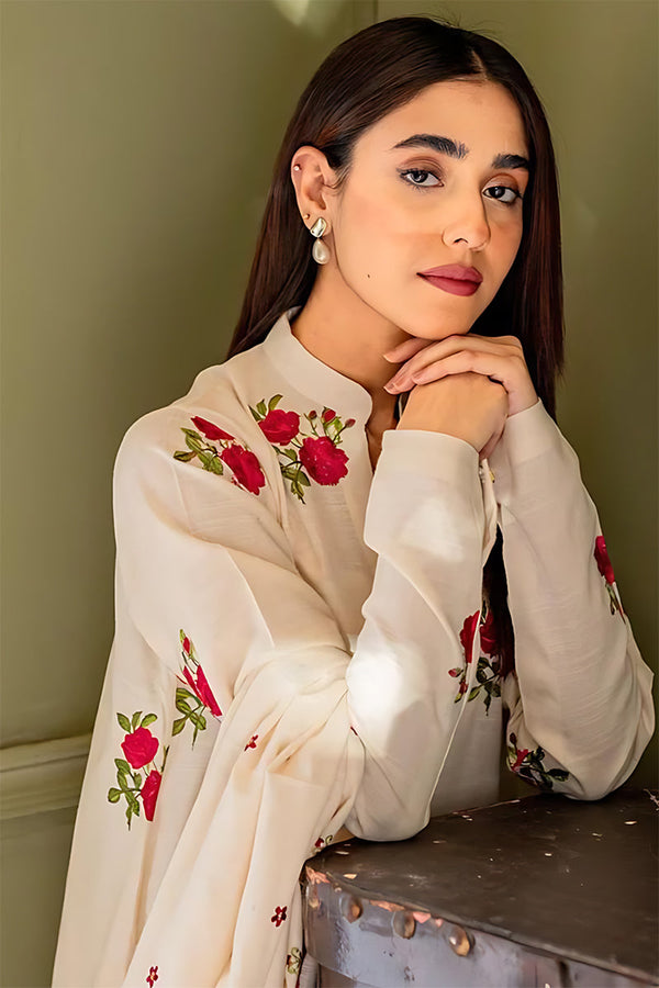 AISLING - 3PC DHANAK EMBROIDERED JA-W18
