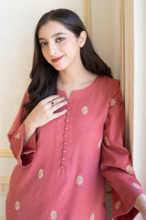 AISLING - 3PC DHANAK EMBROIDERED JA-W71