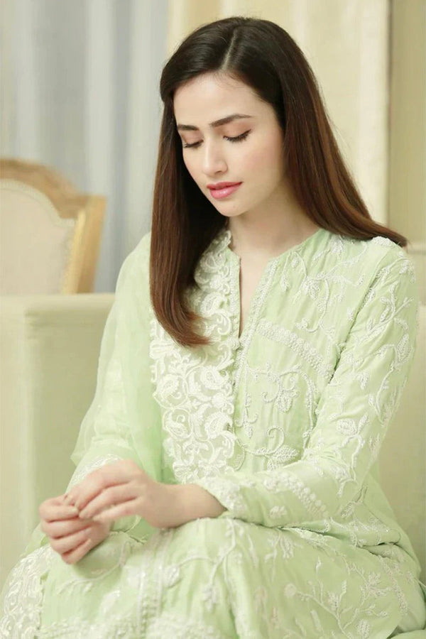 BAREEZE- 3PC LAWN EMBROIDERED FL-S03