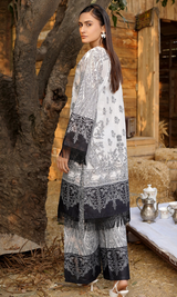 2 Piece Stitched Cotton Lawn Embroided-Suit EJ-120