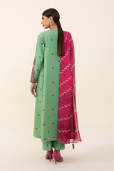 SAPPHIRE - 3PC LAWN EMBROIDERED FL-62