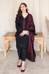 AISLING - 3PC DHANAK EMBROIDERED JA-W145