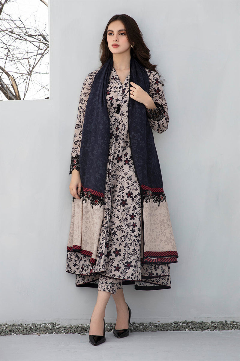 BAROQUE - 3PC KARANDI PRINTED FLKP-06