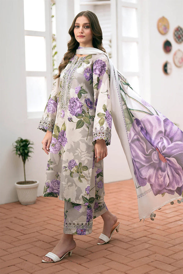 BAROQUE - 3PC KARANDI PRINTED FLKP-09
