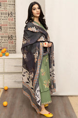 URGE - 3PC LAWN EMBROIDERED FL-S114