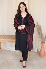 AISLING - 3PC DHANAK EMBROIDERED JA-W145