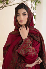 NISHAT -3PC DHANAK EMBRIODERED FL-W83