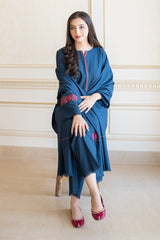 AISLING - 3PC DHANAK EMBROIDERED JA-W70