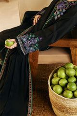 ZARA SHAHJAHAN - 3PC DHANAK EMBROIDERED JA-78B