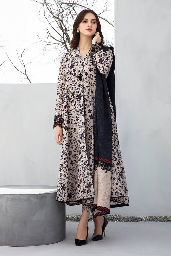 BAROQUE - 3PC KARANDI PRINTED FLKP-06