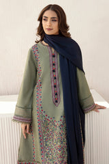 JAZMIN - 3PC DHANAK EMBROIDERED JA-60