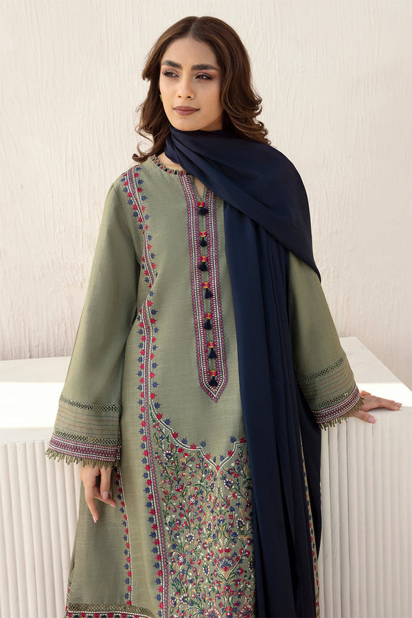 JAZMIN - 3PC DHANAK EMBROIDERED JA-60