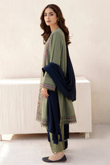 JAZMIN - 3PC DHANAK EMBROIDERED JA-60