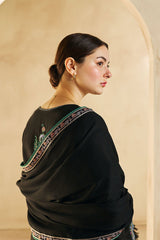 ZARA SHAHJAHAN - 3PC DHANAK EMBROIDERED JA-78B