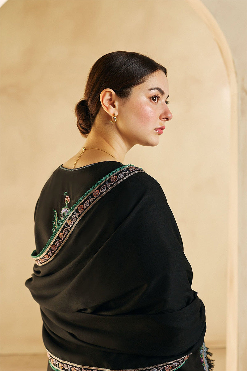 ZARA SHAHJAHAN - 3PC DHANAK EMBROIDERED JA-78B