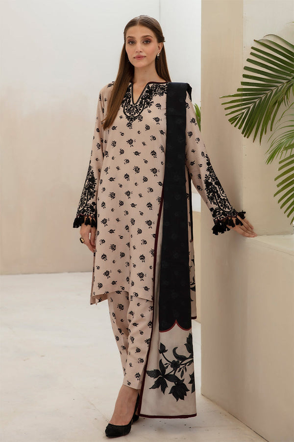 BAROQUE - 3PC KARANDI PRINTED FLKP-12