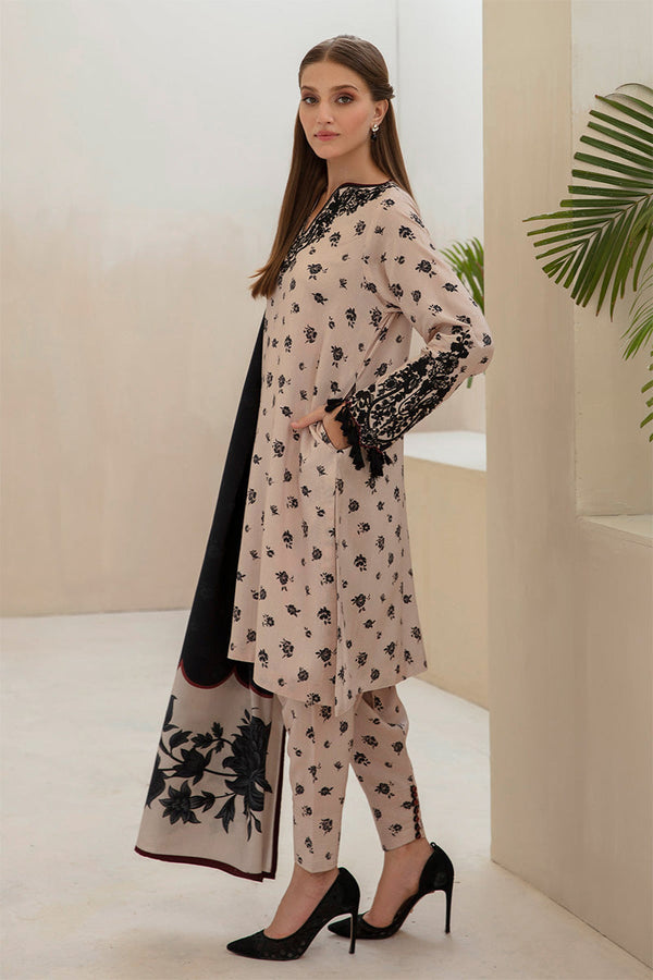 BAROQUE - 3PC KARANDI PRINTED FLKP-12