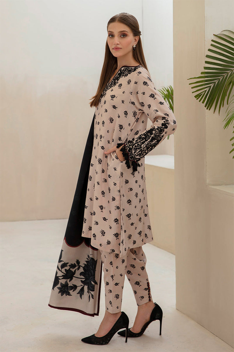 BAROQUE - 3PC KARANDI PRINTED FLKP-12