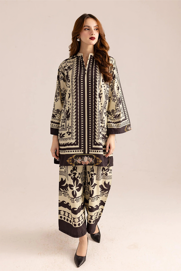 SAPPHIRE-2PC- SILK PRINTED FLSP-01