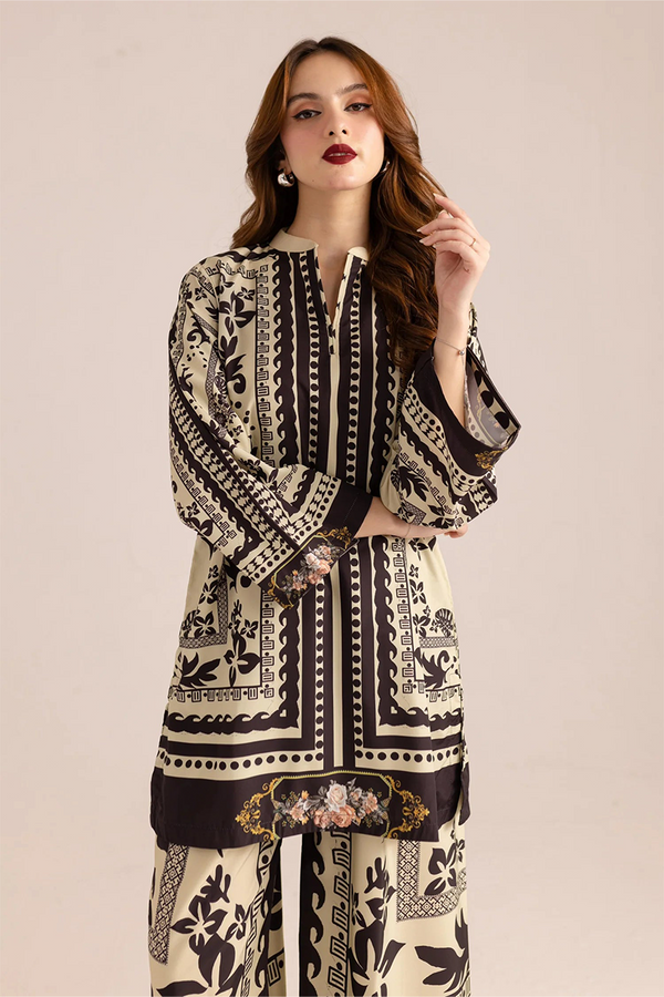 SAPPHIRE-2PC- SILK PRINTED FLSP-01