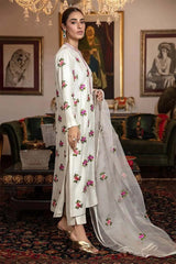 BREEZE-3PC Silk Embroidered FLSE-01