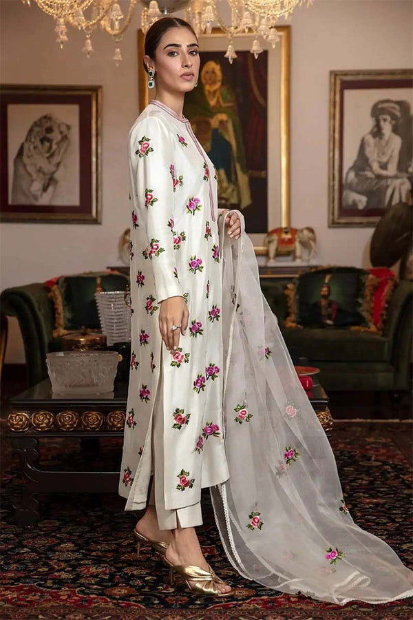 BREEZE-3PC Silk Embroidered FLSE-01