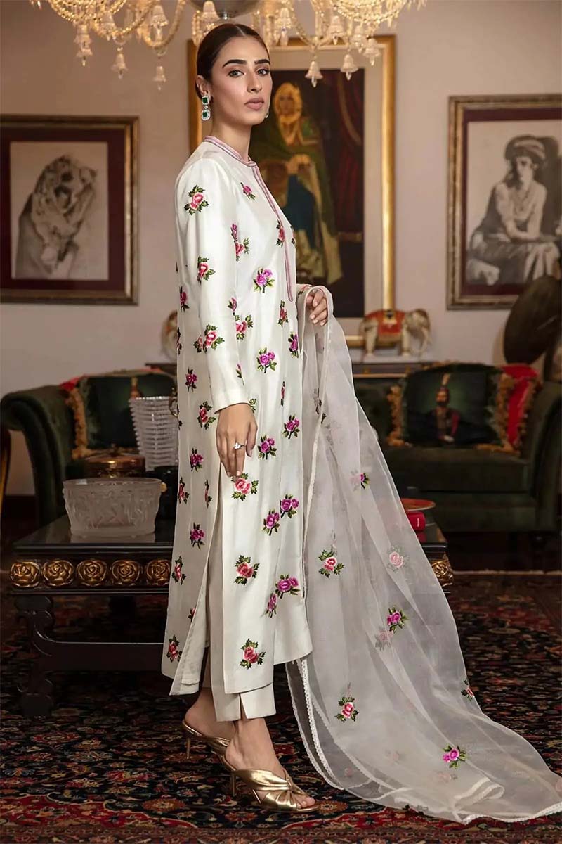 BREEZE-3PC Silk Embroidered FLSE-01