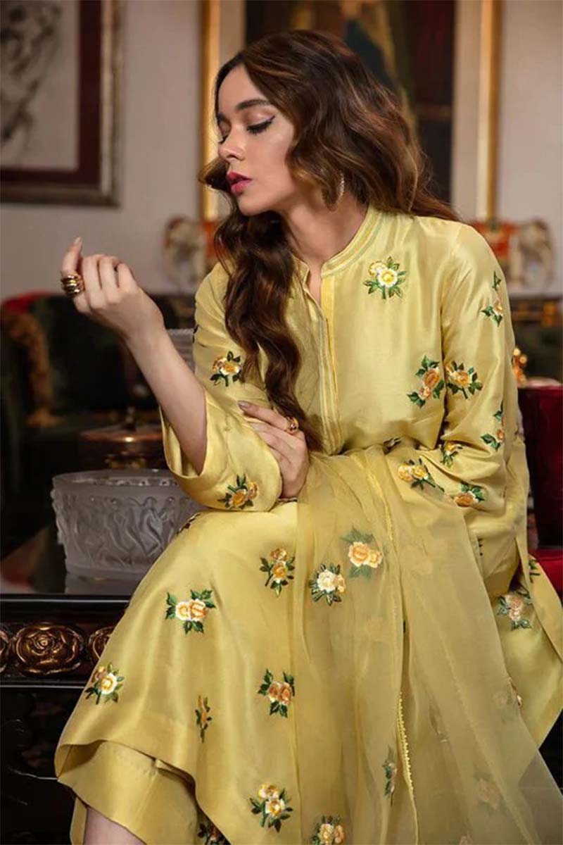 BREEZE-3PC Silk Embroidered FLSE-02