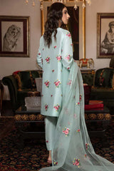 BREEZE-3PC Silk Embroidered FLSE-03