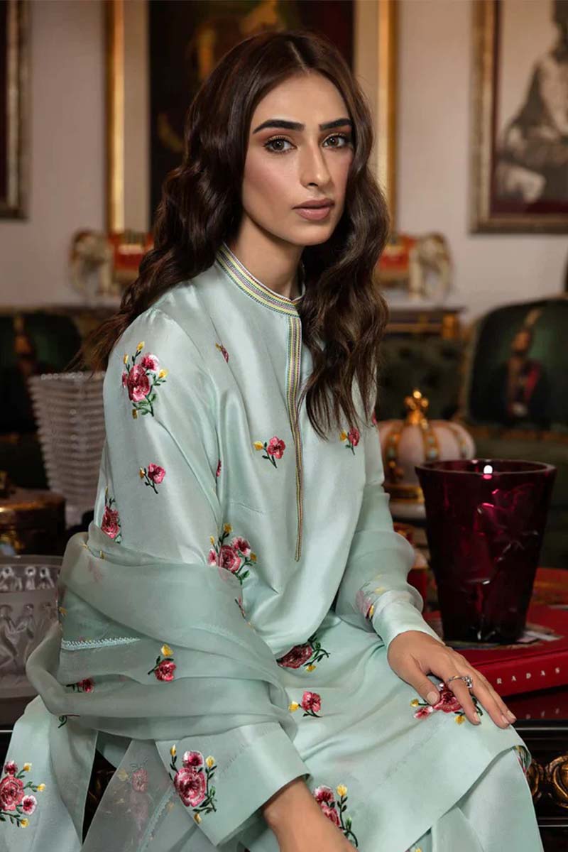 BREEZE-3PC Silk Embroidered FLSE-03
