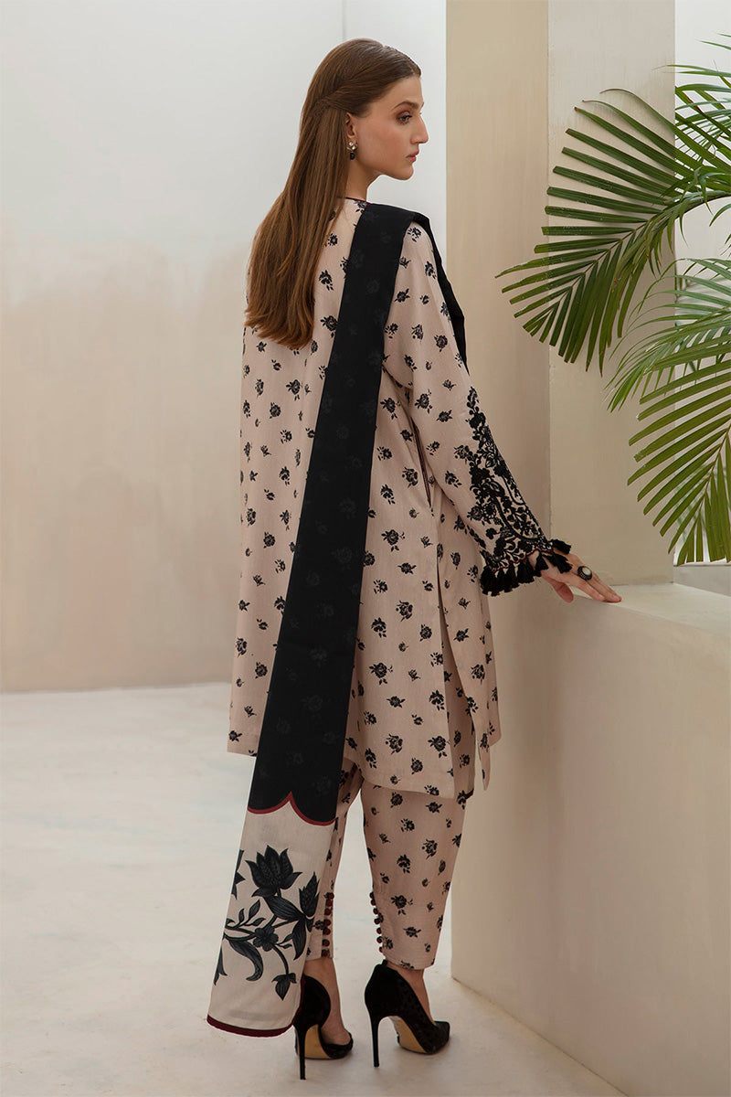BAROQUE - 3PC KARANDI PRINTED FLKP-12