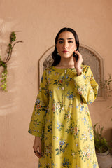 LULUSAR - 2PC DIGITAL SILK PRINTED FLSP-04