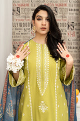 URGE - 3PC LAWN EMBROIDERED FL-S110