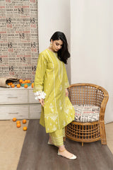 URGE - 3PC LAWN EMBROIDERED FL-S110