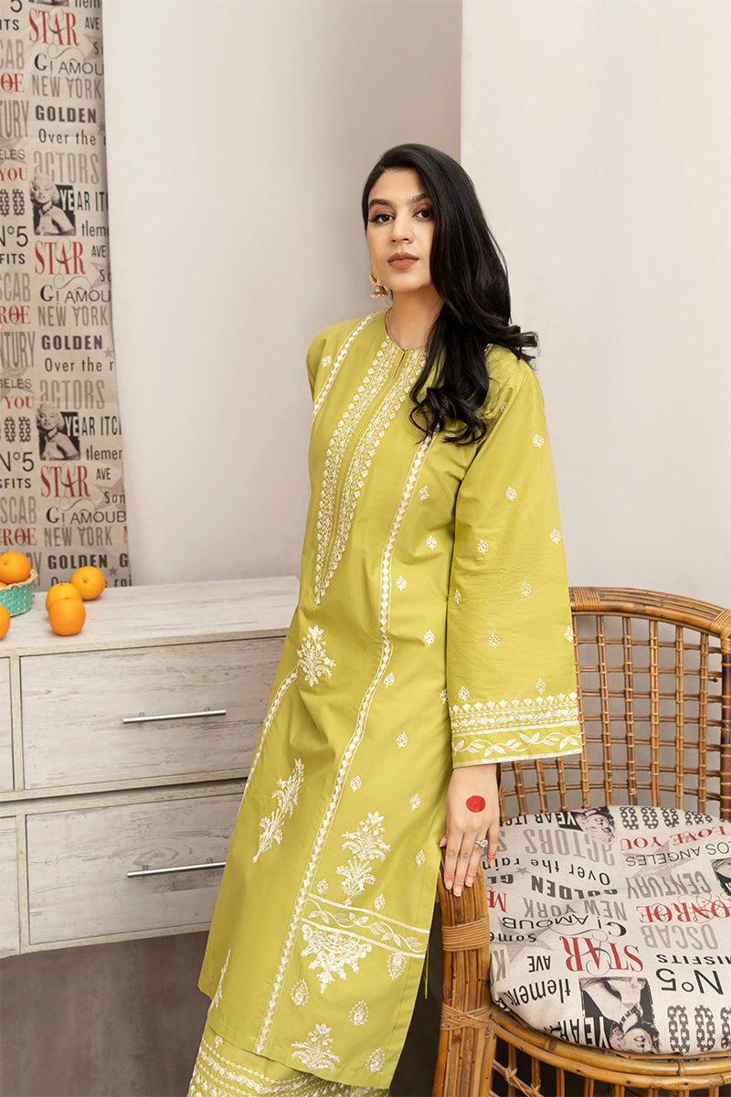 URGE - 3PC LAWN EMBROIDERED FL-S110