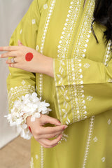 URGE - 3PC LAWN EMBROIDERED FL-S110