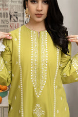 URGE - 3PC LAWN EMBROIDERED FL-S110