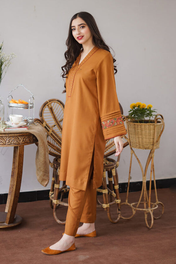 AISLING - 3PC DHANAK EMBROIDERED JA-09