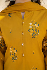 BAROQUE - 3PC LAWN EMBROIDERED FL-S95