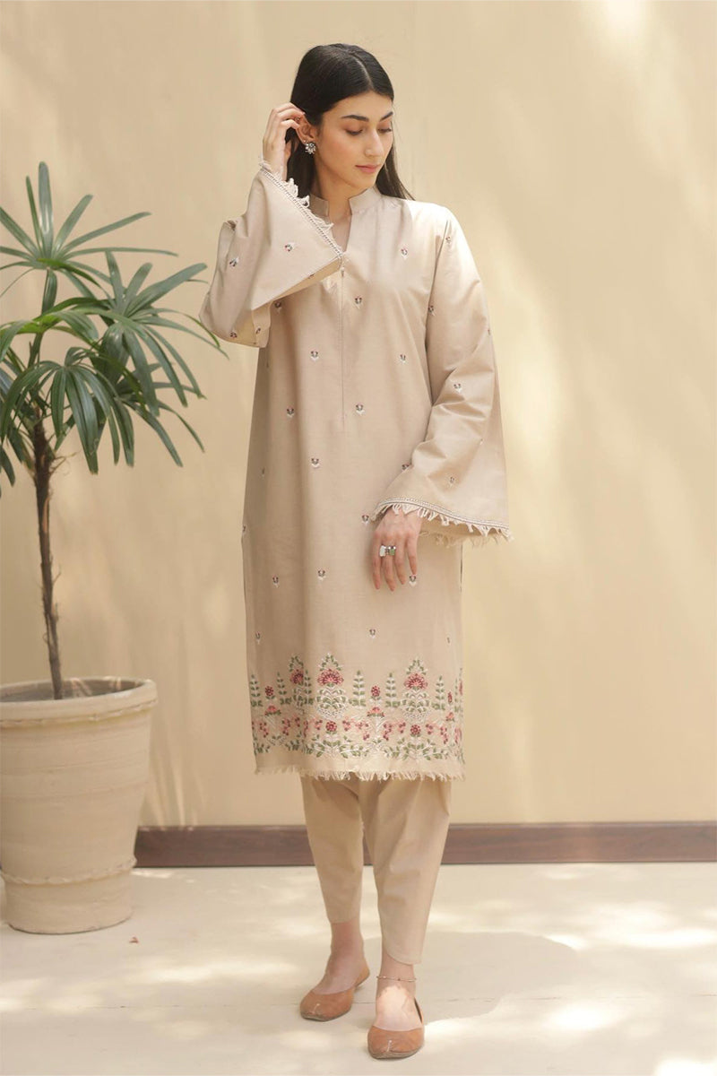 DYOT- 3PC LAWN EMBROIDERED FL-102
