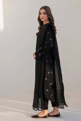 JAZMIN - 3PC LAWN EMBROIDERED FL-S40